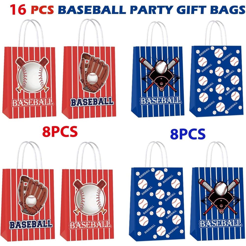 Lammuda Small Gift Bags Set, 24Pcs Bulk Kids Party Favor Paper Bag with Handle - Picture 3 of 5